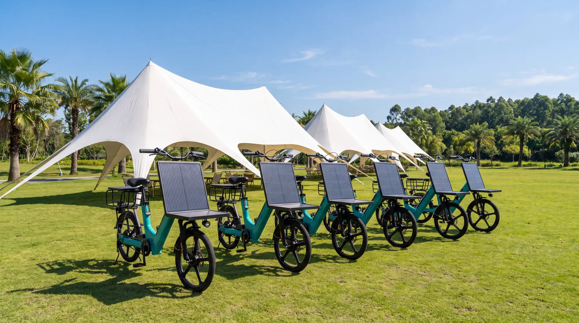 Laineng solar golf cart scenic area short-distance commute scene