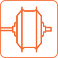 Digital motor icon