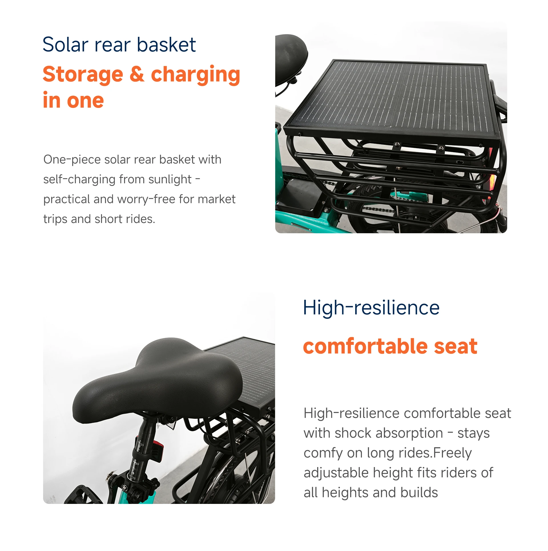 E03 solar panel rack and seat detail