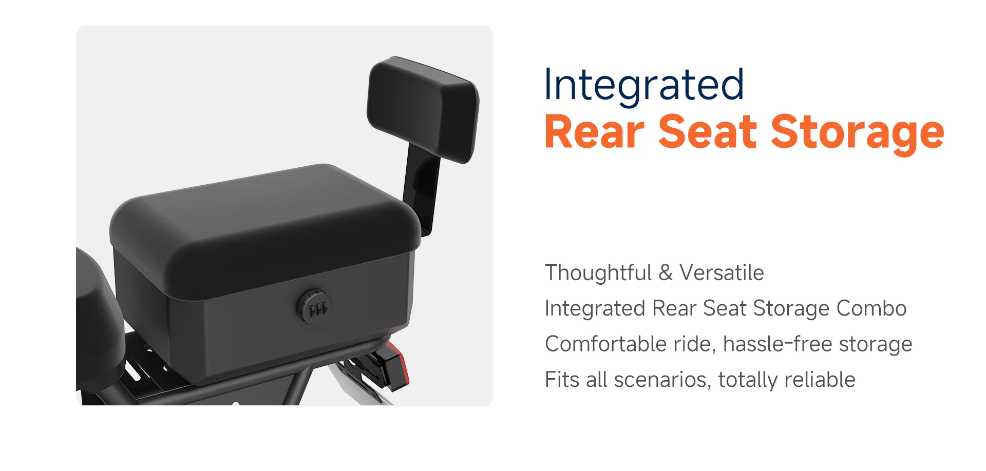 Laineng L101 rear seat storage box