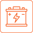 LiFePO4 battery icon