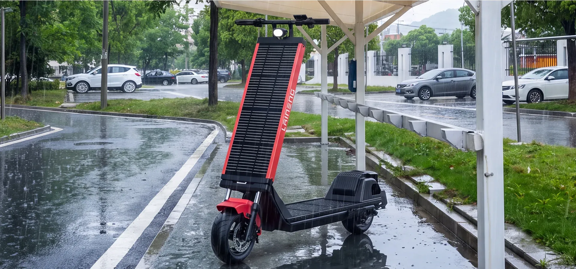 Laineng S109 in the rain