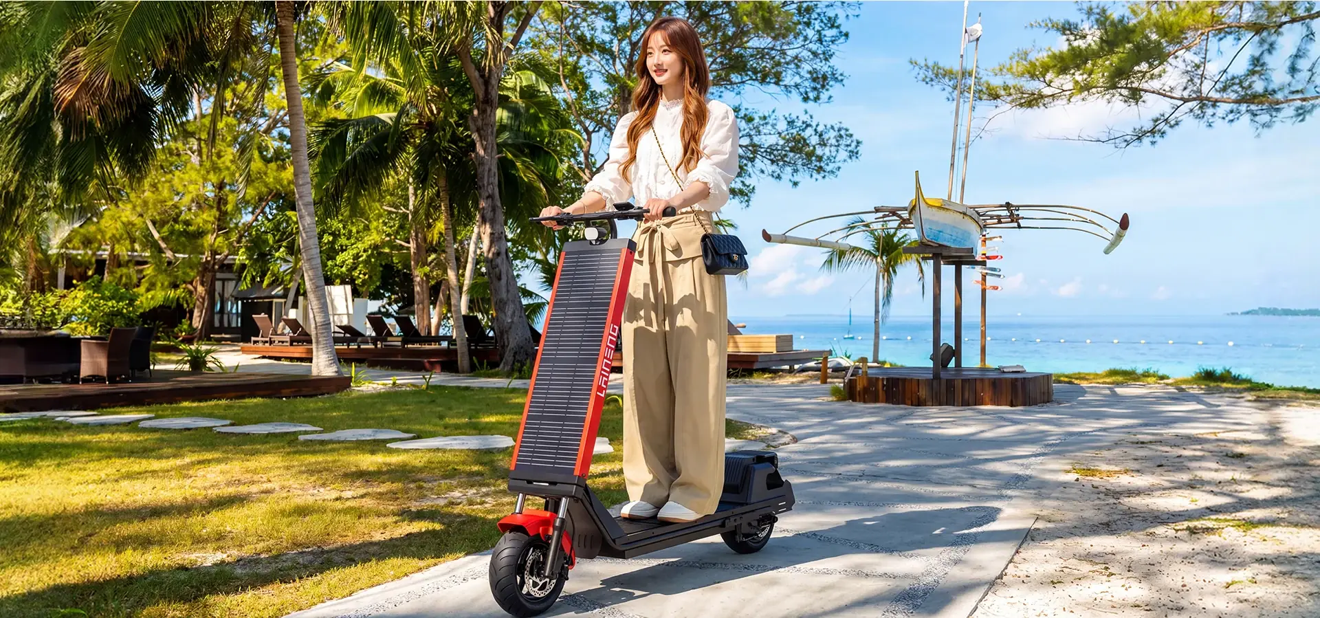 Laineng S109 solar charging